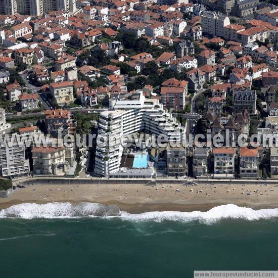 Photo aérienne de Biarritz