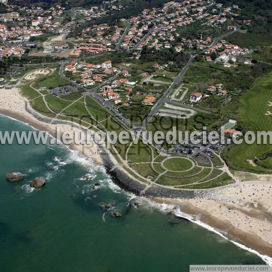 Photo aérienne de Biarritz