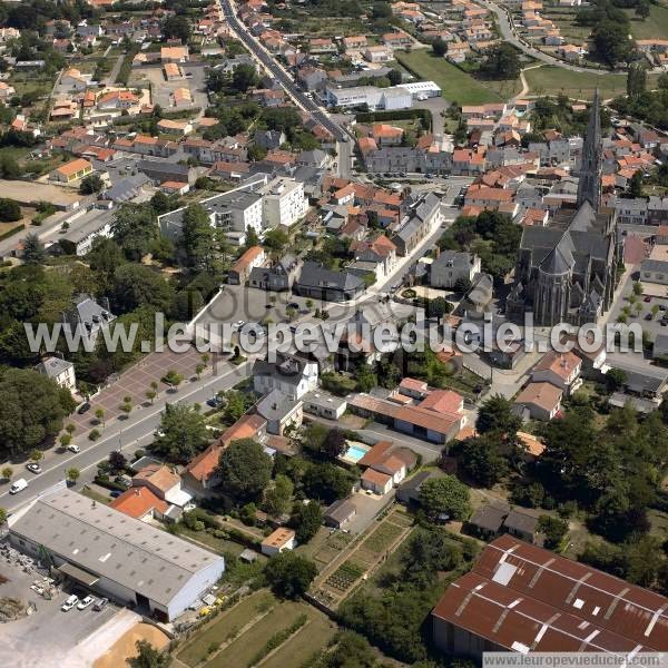 Photo aérienne de Sainte-Pazanne