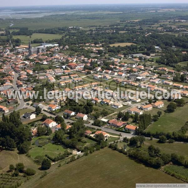 Photo aérienne de Saint-Lumine-de-Coutais