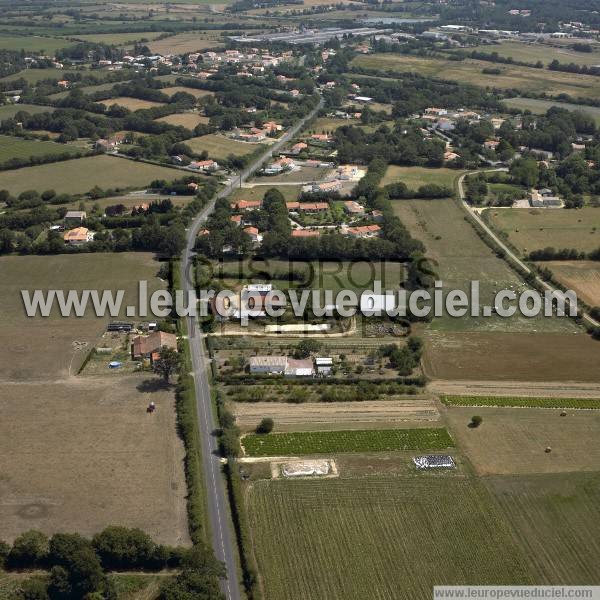 Photo aérienne de La Garnache