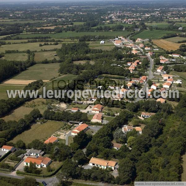 Photo aérienne de La Garnache