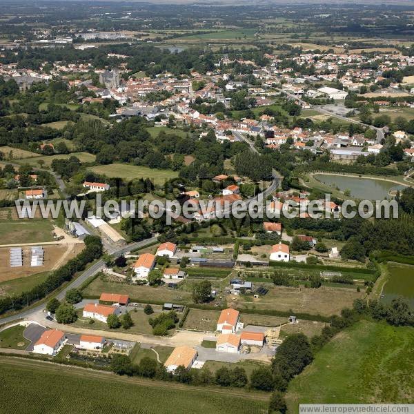 Photo aérienne de La Garnache