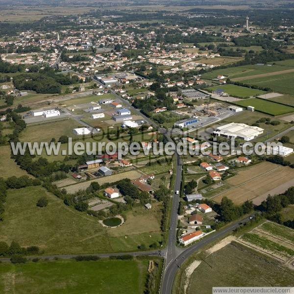 Photo aérienne de Soullans