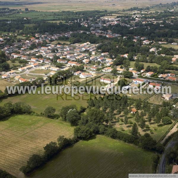 Photo aérienne de Saint-Gervais