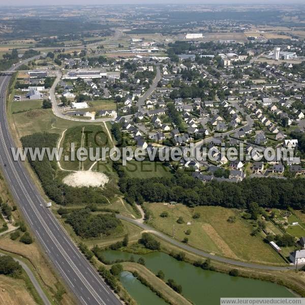 Photo aérienne de Bain-de-Bretagne