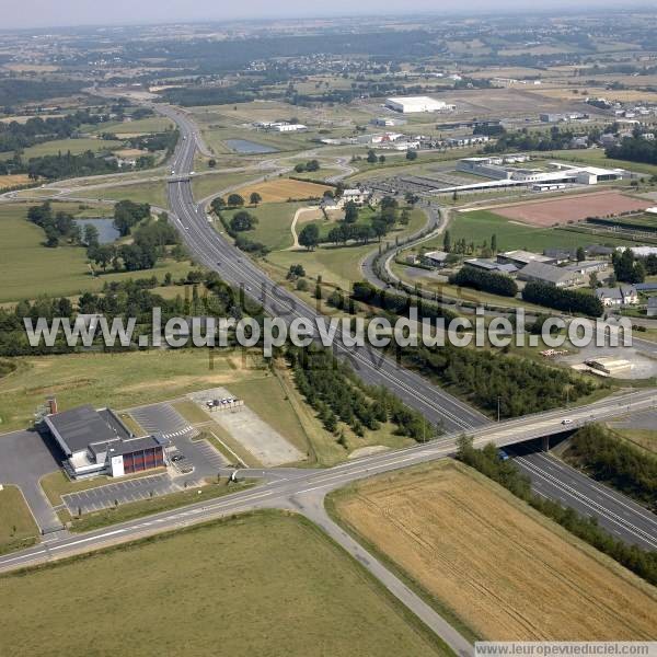 Photo aérienne de Bain-de-Bretagne