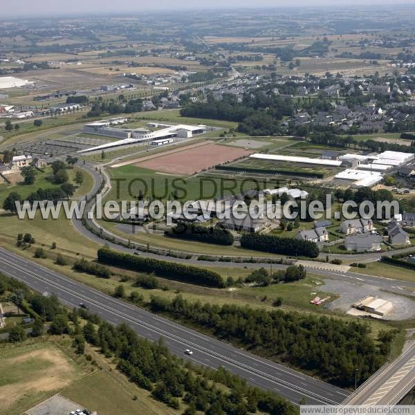 Photo aérienne de Bain-de-Bretagne