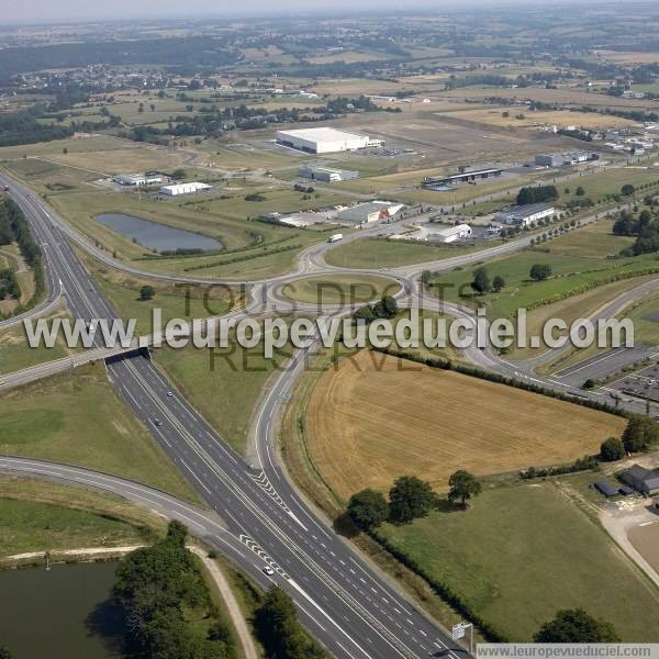 Photo aérienne de Bain-de-Bretagne