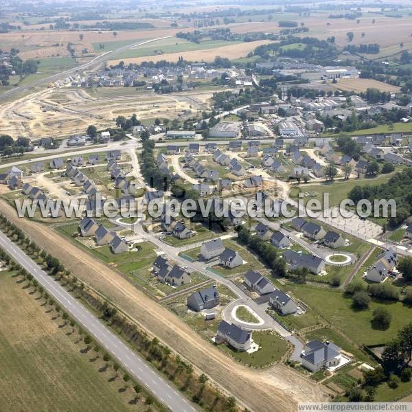 Photo aérienne de Bain-de-Bretagne