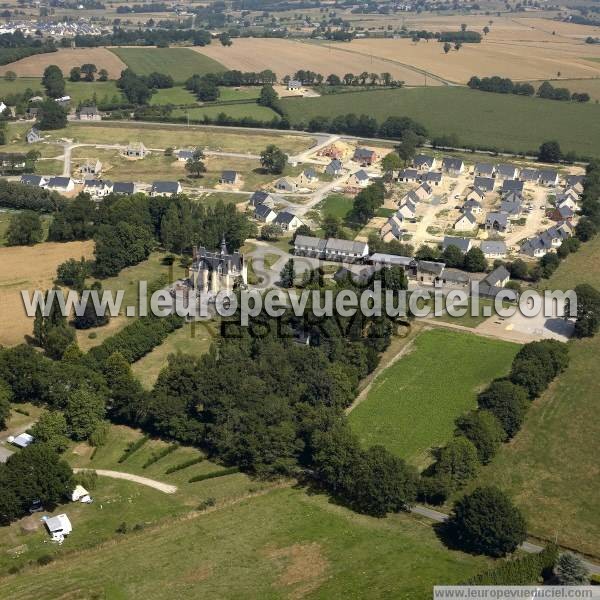 Photo aérienne de Bain-de-Bretagne