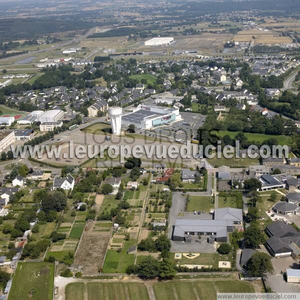 Photo aérienne de Bain-de-Bretagne