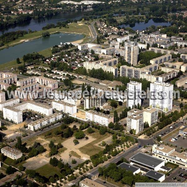 Photo aérienne de Mantes-la-Jolie