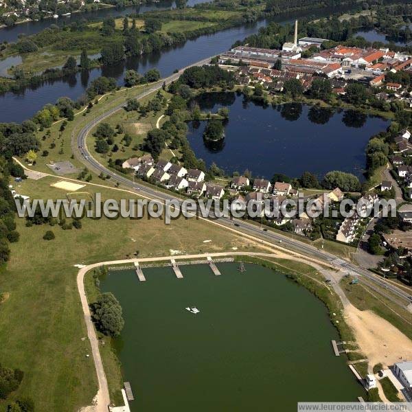 Photo aérienne de Mantes-la-Jolie