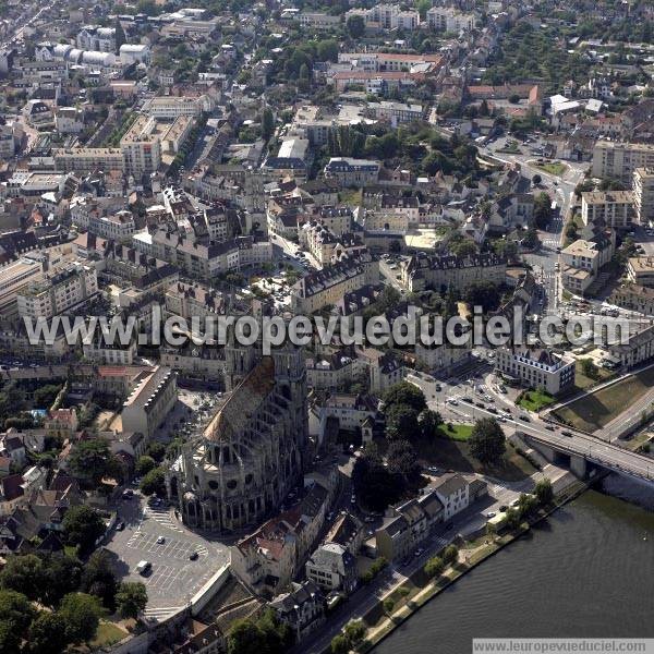 Photo aérienne de Mantes-la-Jolie