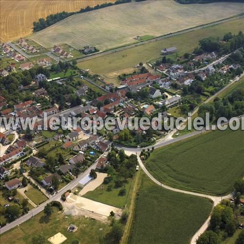 Photo aérienne de Isles-les-Meldeuses