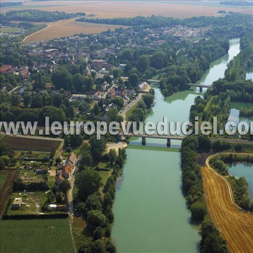 Photo aérienne de Mary-sur-Marne