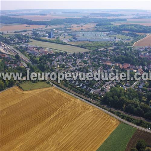 Photo aérienne de Mary-sur-Marne