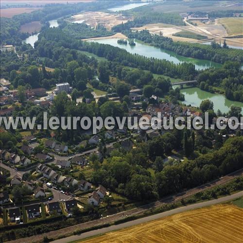 Photo aérienne de Mary-sur-Marne