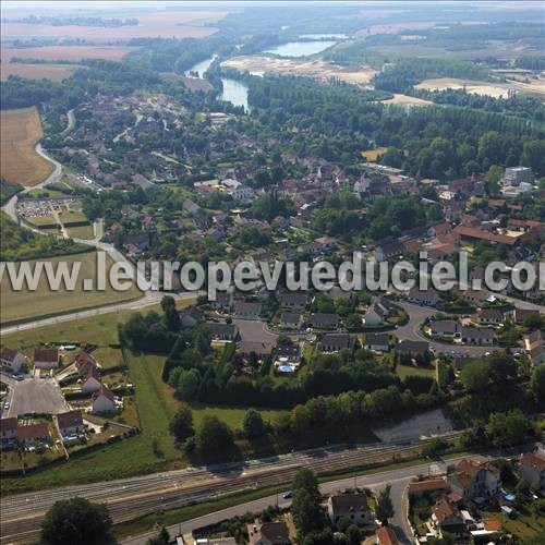 Photo aérienne de Mary-sur-Marne