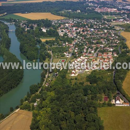 Photo aérienne de Mary-sur-Marne