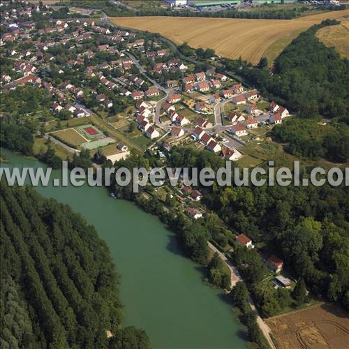 Photo aérienne de Mary-sur-Marne