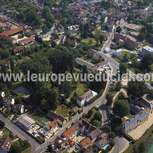 Photo aérienne de Mary-sur-Marne