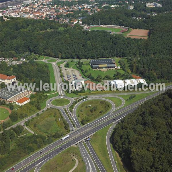 Photo aérienne de Forbach Photo aérienne de Forbach