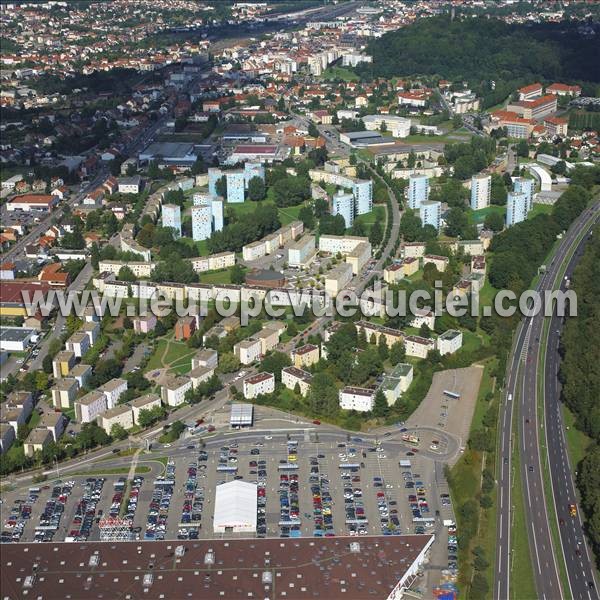 Photo aérienne de Forbach Photo aérienne de Forbach
