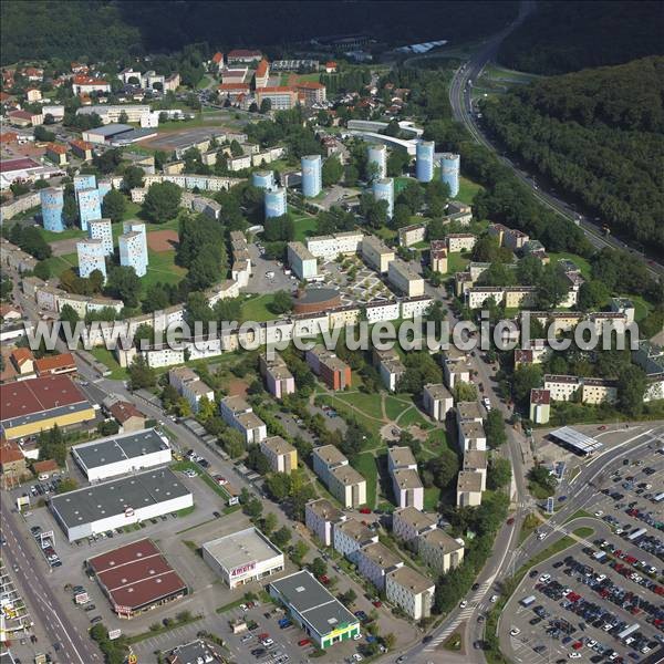 Photo aérienne de Forbach Photo aérienne de Forbach