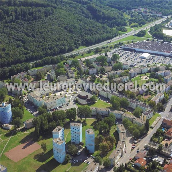 Photo aérienne de Forbach Photo aérienne de Forbach