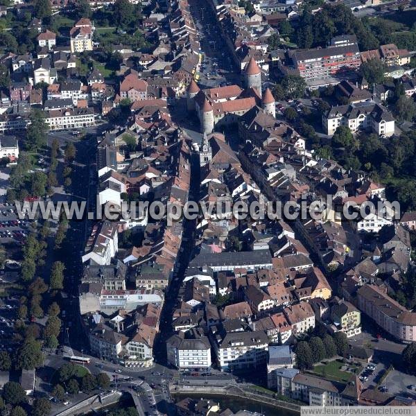 Photo aérienne de Yverdon-les-Bains