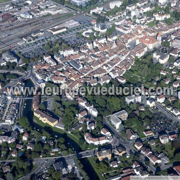 Photo aérienne de Yverdon-les-Bains