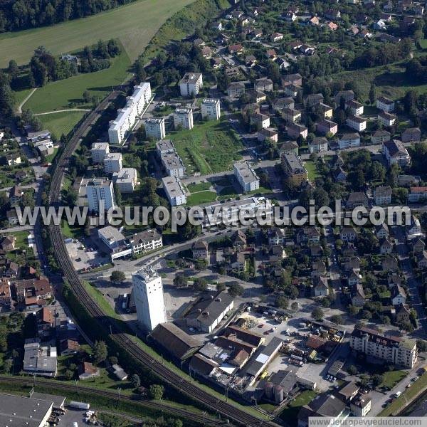 Photo aérienne de Yverdon-les-Bains