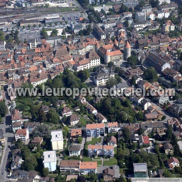 Photo aérienne de Yverdon-les-Bains