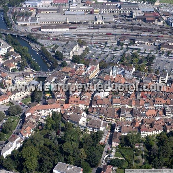 Photo aérienne de Yverdon-les-Bains