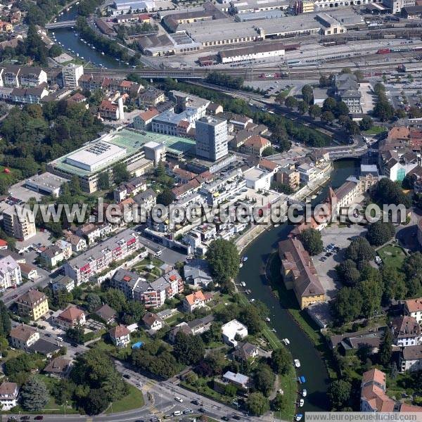 Photo aérienne de Yverdon-les-Bains