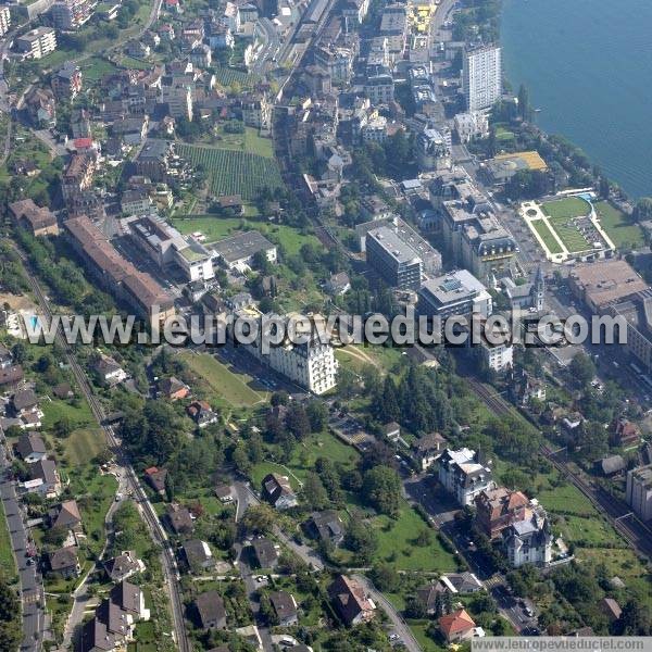 Photo aérienne de Montreux