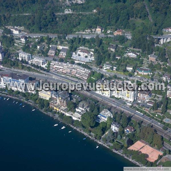 Photo aérienne de Montreux