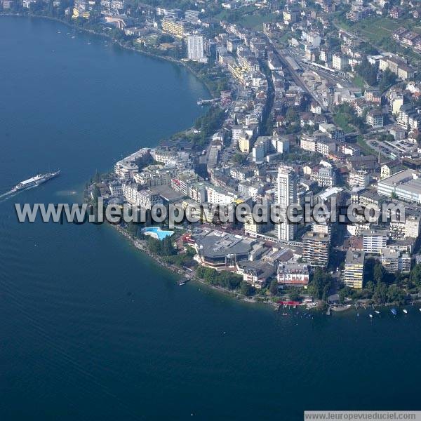 Photo aérienne de Montreux