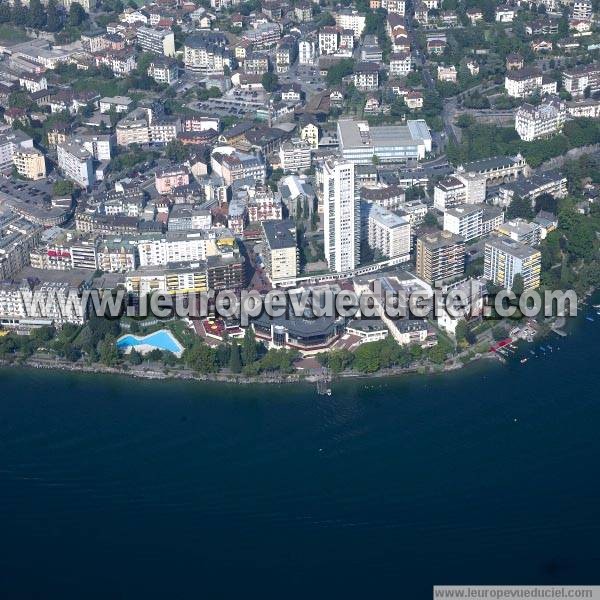 Photo aérienne de Montreux