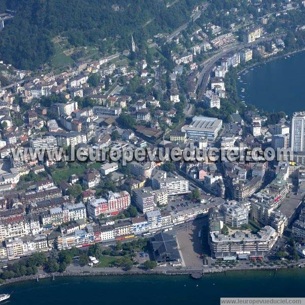 Photo aérienne de Montreux