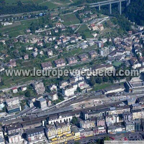 Photo aérienne de Montreux