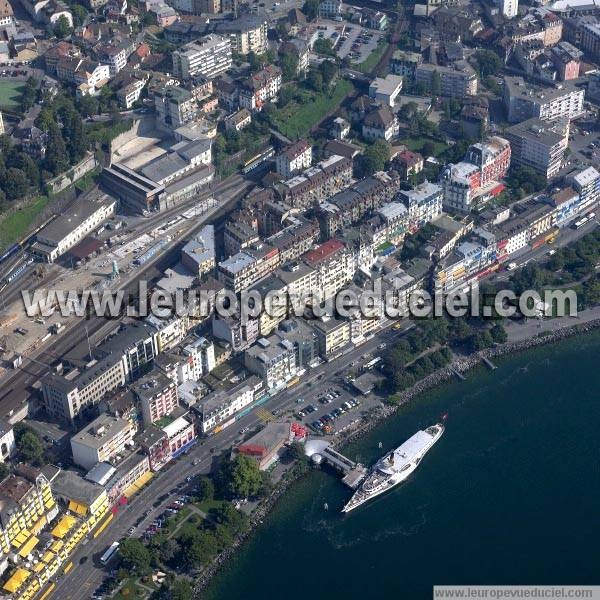 Photo aérienne de Montreux