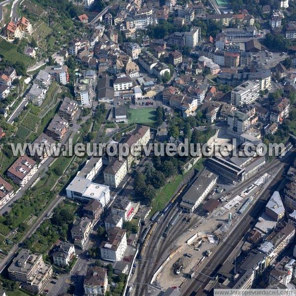 Photo aérienne de Montreux