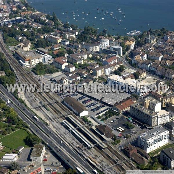 Photo aérienne de Morges