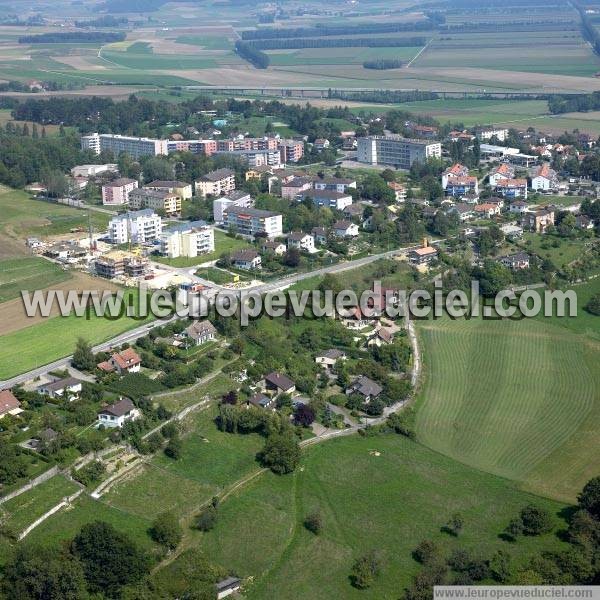 Photo aérienne de Orbe