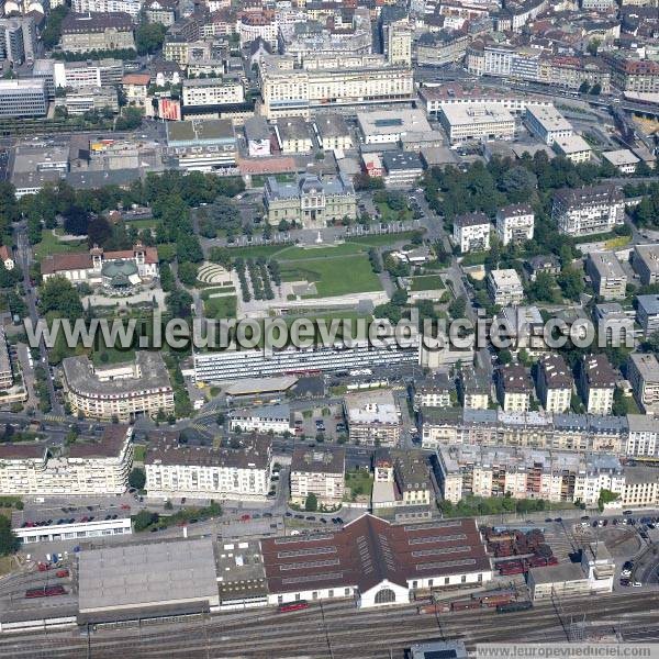 Photo aérienne de Lausanne