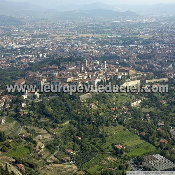 Photo aérienne de Bergamo