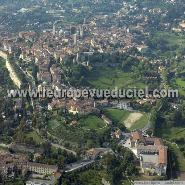 Photo aérienne de Bergamo